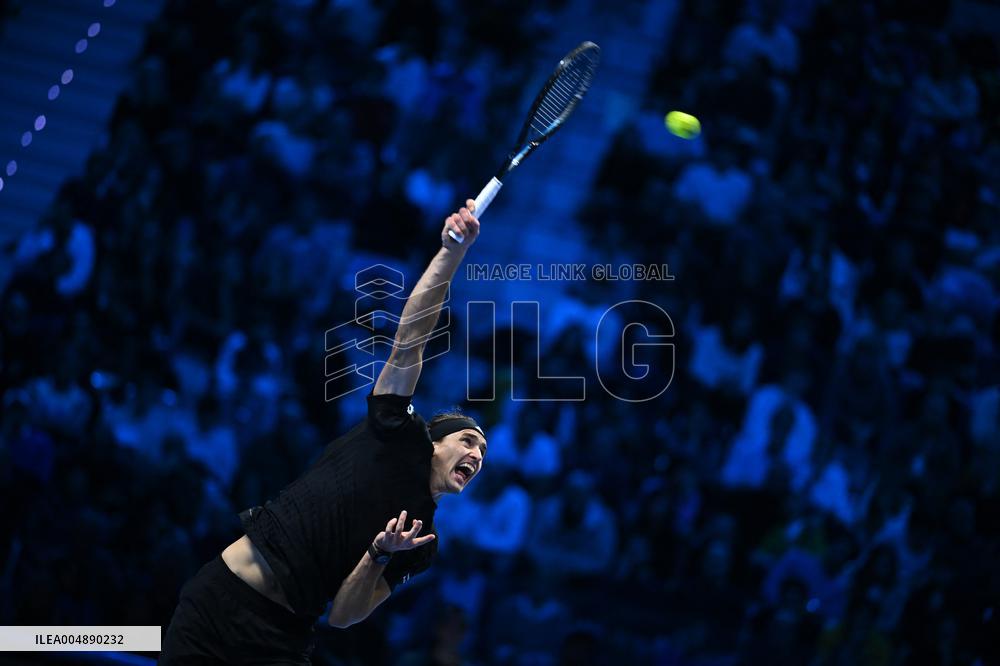 2025 Nitto ATP Finals -Ben Shelton v Alexander Zverev - Torino