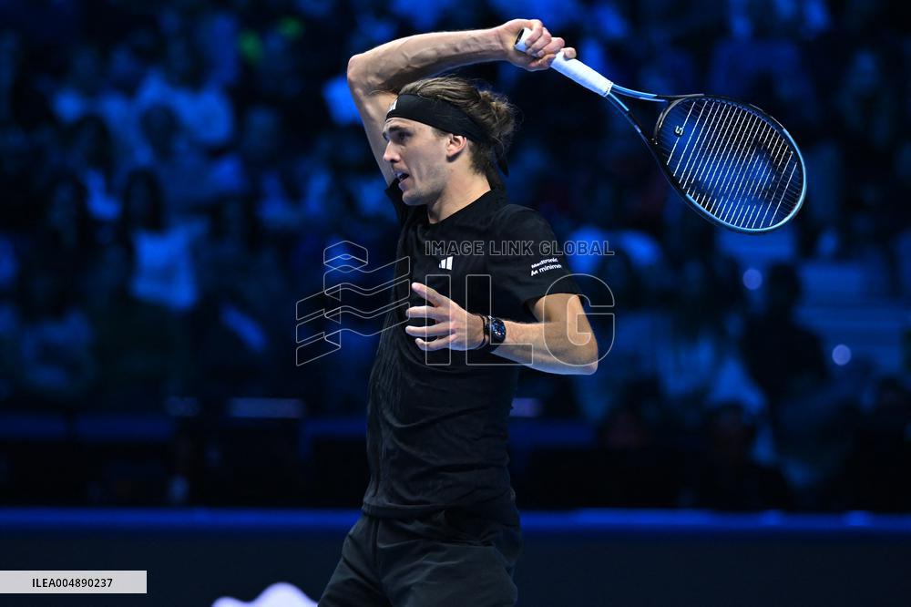 2025 Nitto ATP Finals -Ben Shelton v Alexander Zverev - Torino