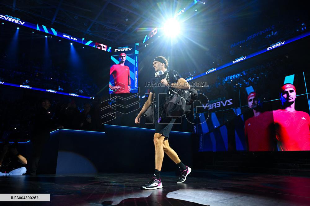 2025 Nitto ATP Finals -Ben Shelton v Alexander Zverev - Torino