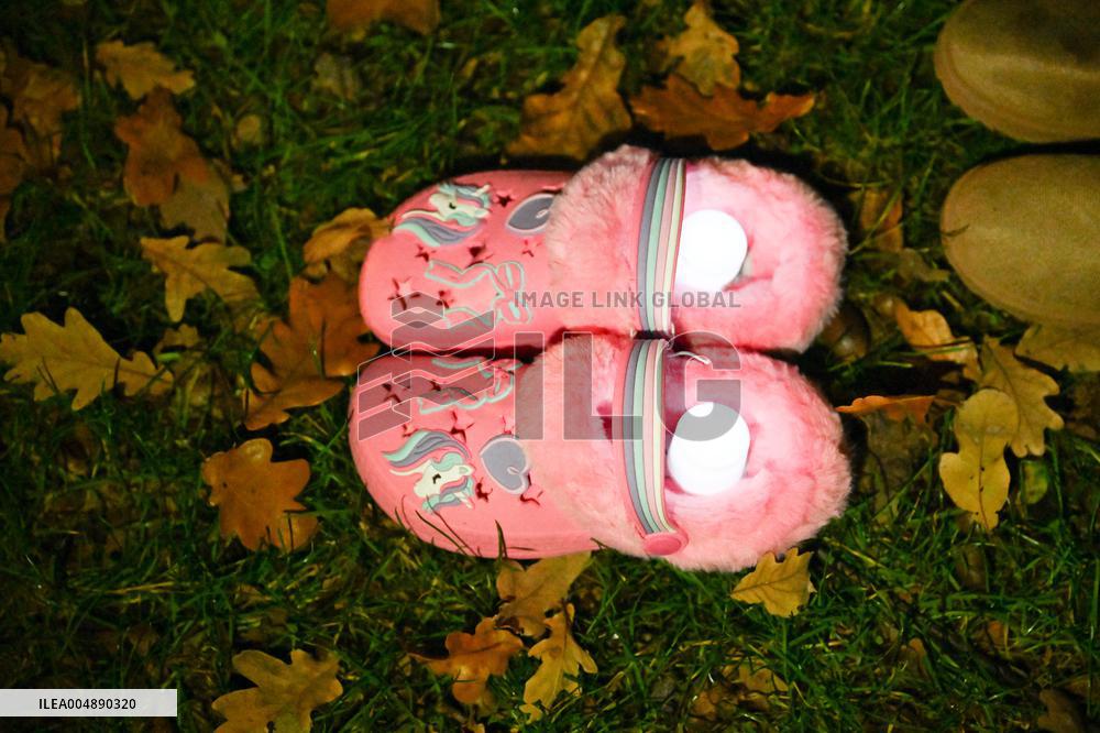 Pro-Palestinian Visual Intervention at GLOW Eindhoven - Netherlands