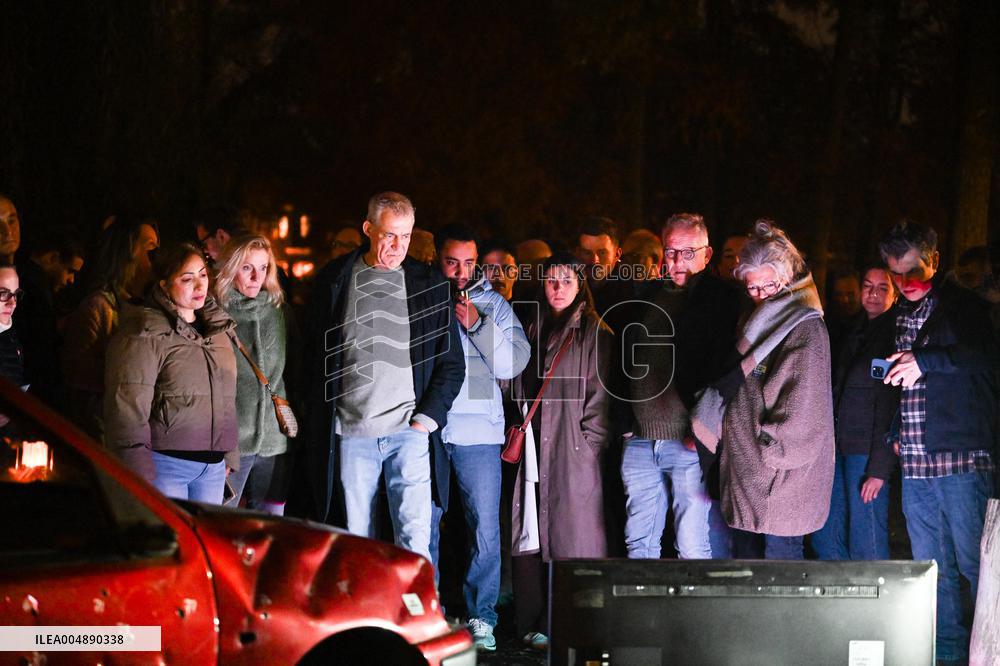 Pro-Palestinian Visual Intervention at GLOW Eindhoven - Netherlands