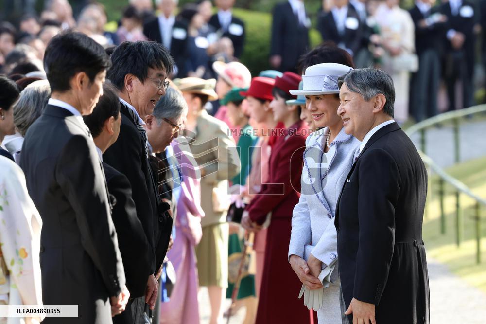 Japanese imperial garden party