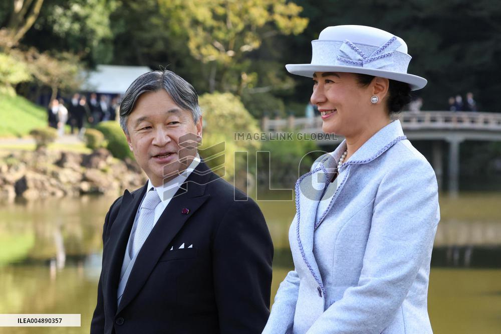 Japanese imperial garden party