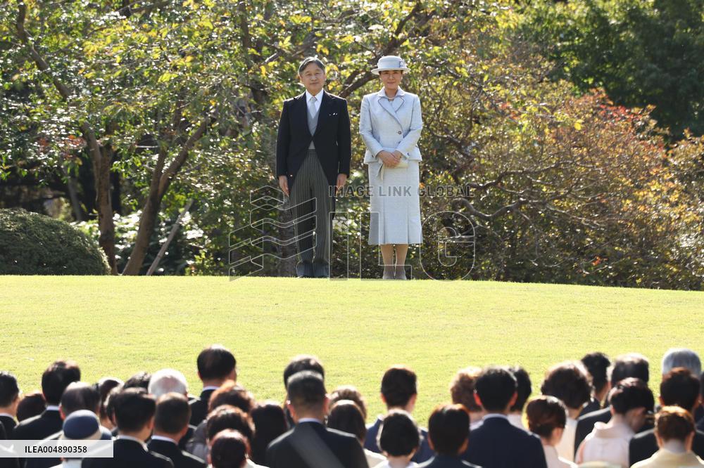 Japanese imperial garden party