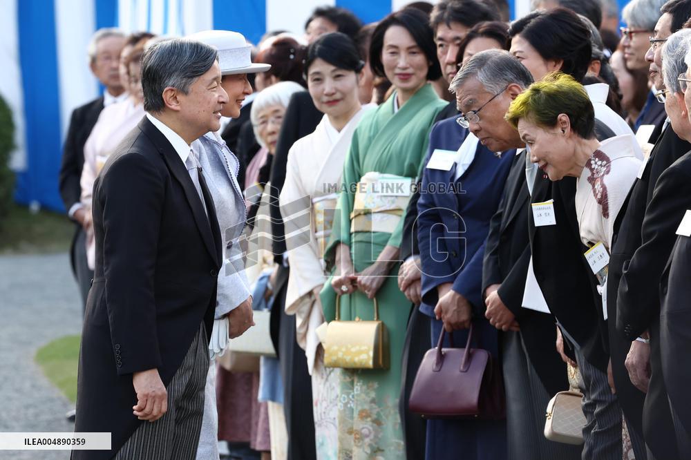 Japanese imperial garden party