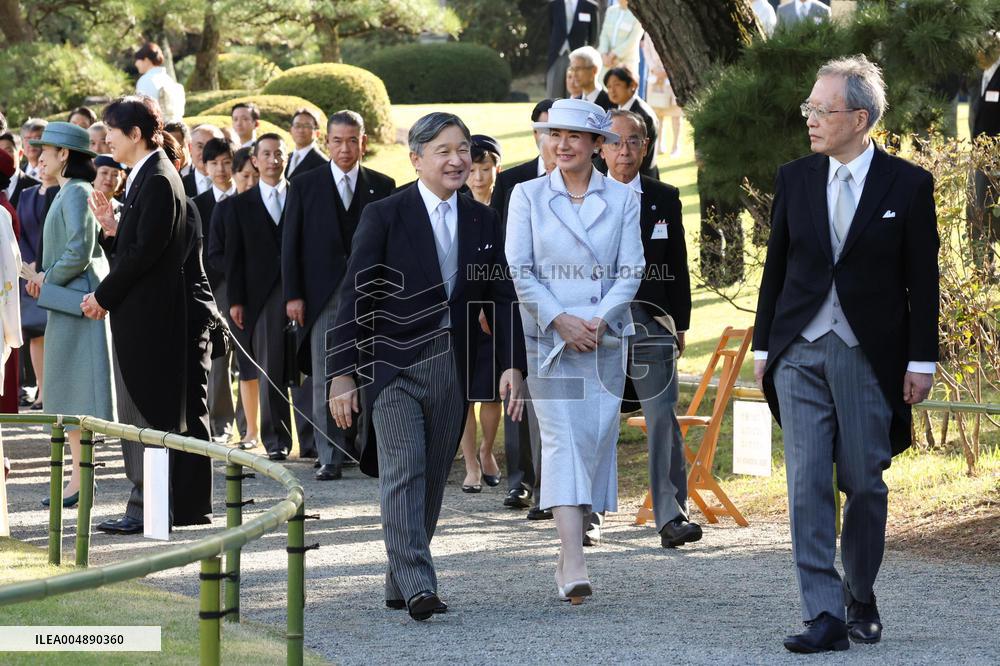 Japanese imperial garden party