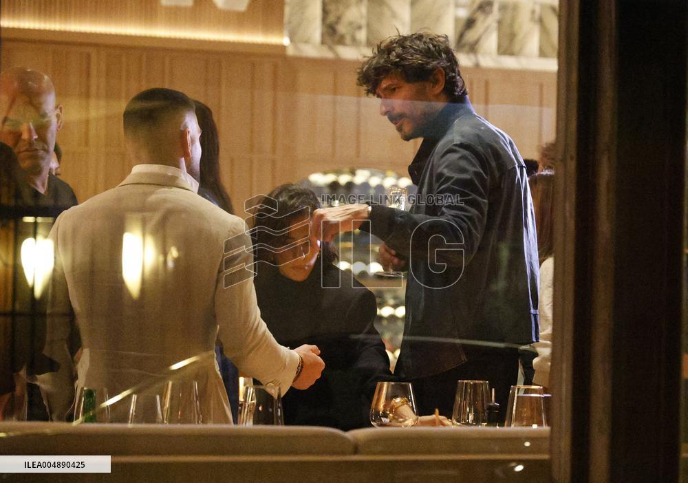 Eva Longoria Hosts Glamorous Dinner in Madrid - Spain