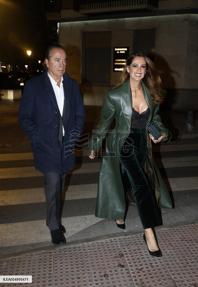 Eva Longoria Hosts Glamorous Dinner in Madrid - Spain