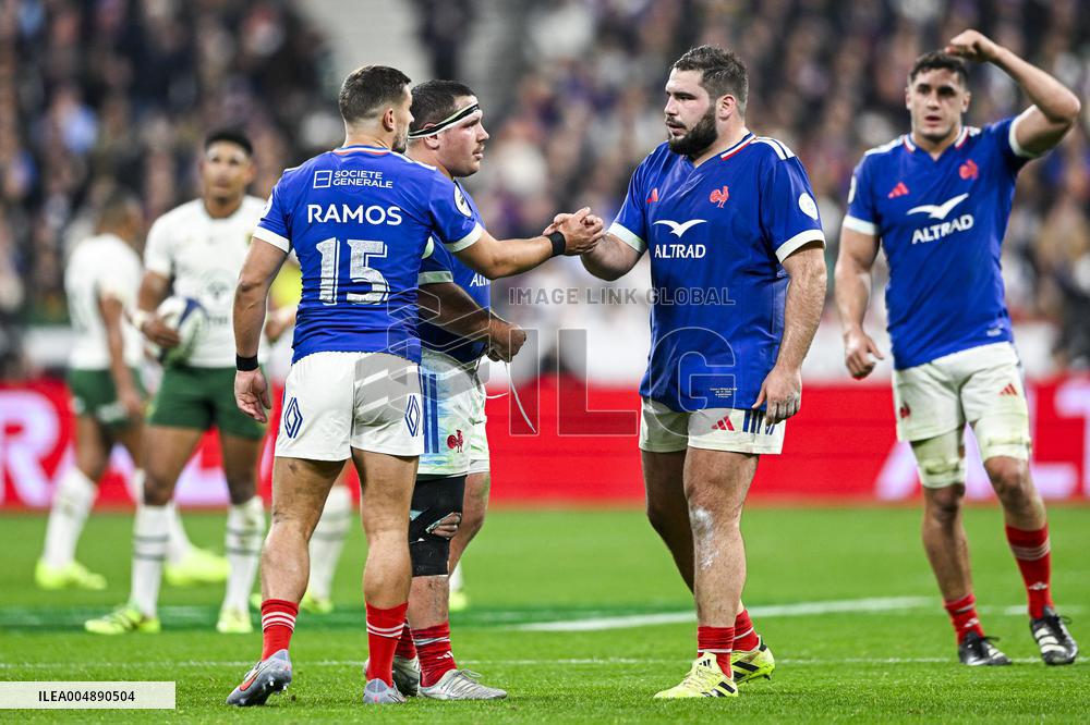 International Rugby Union - France v South Africa