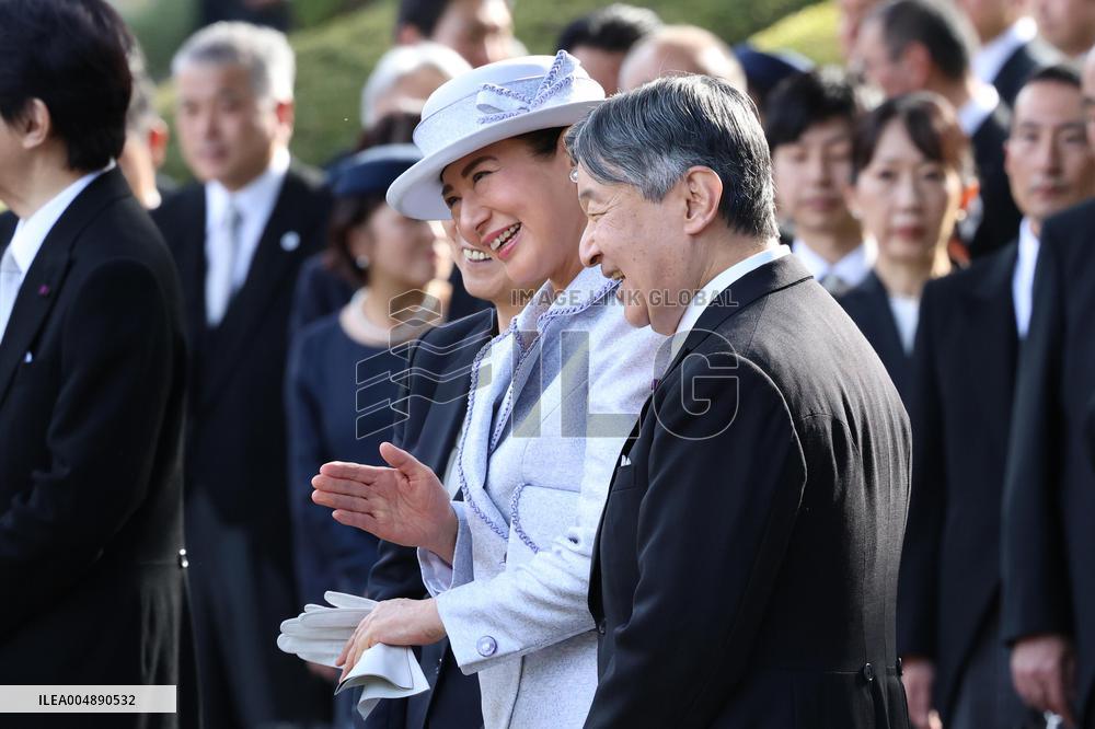 Japanese imperial garden party