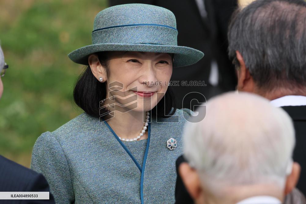 Japanese imperial garden party