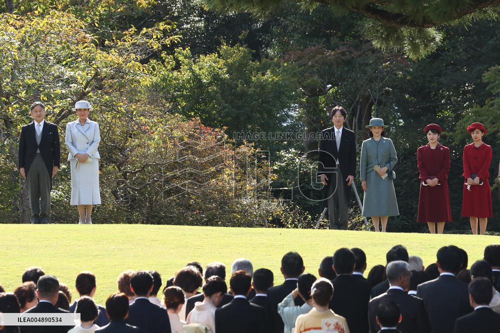 Japanese imperial garden party