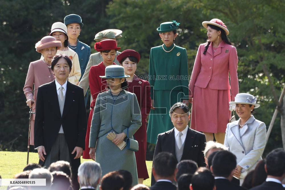 Japanese imperial garden party