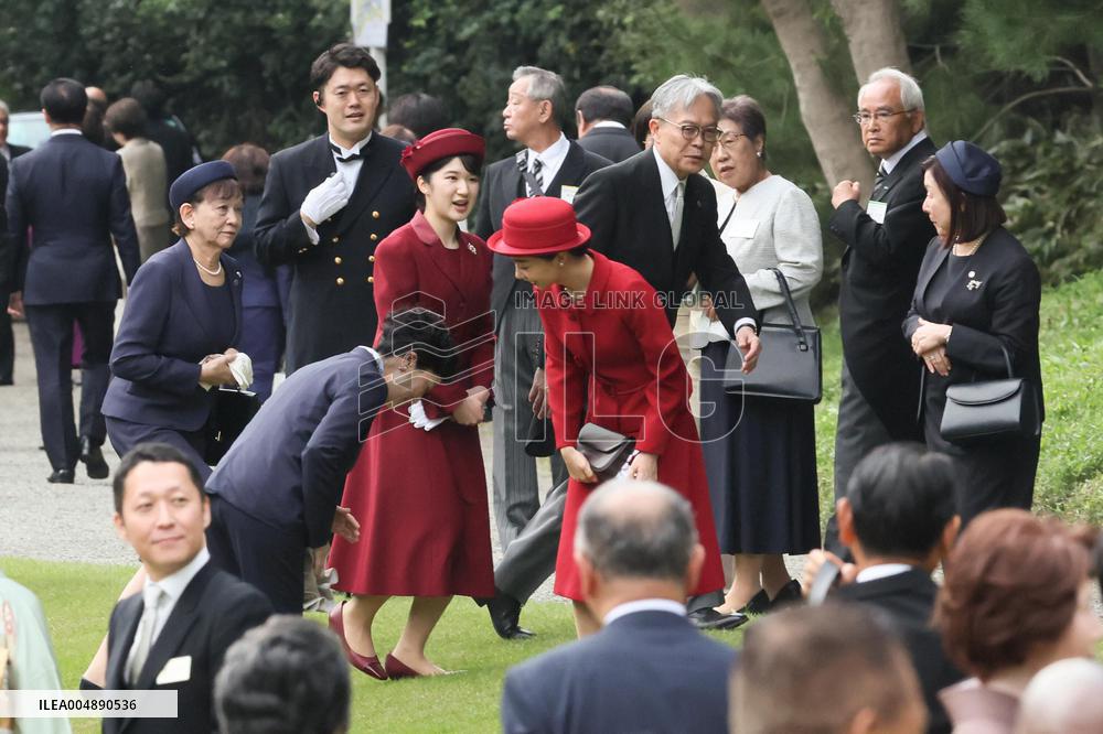 Japanese imperial garden party