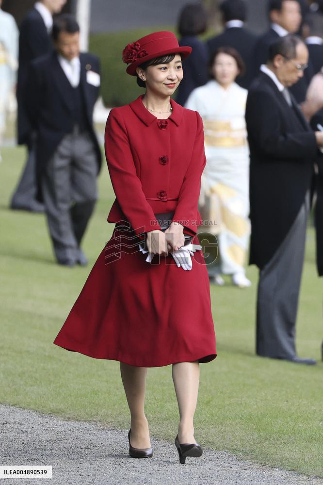 Japanese imperial garden party