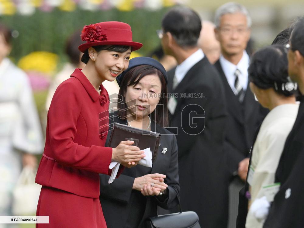 Japanese imperial garden party