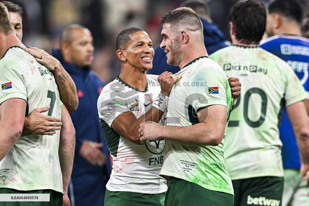 International Rugby Union - France v South Africa