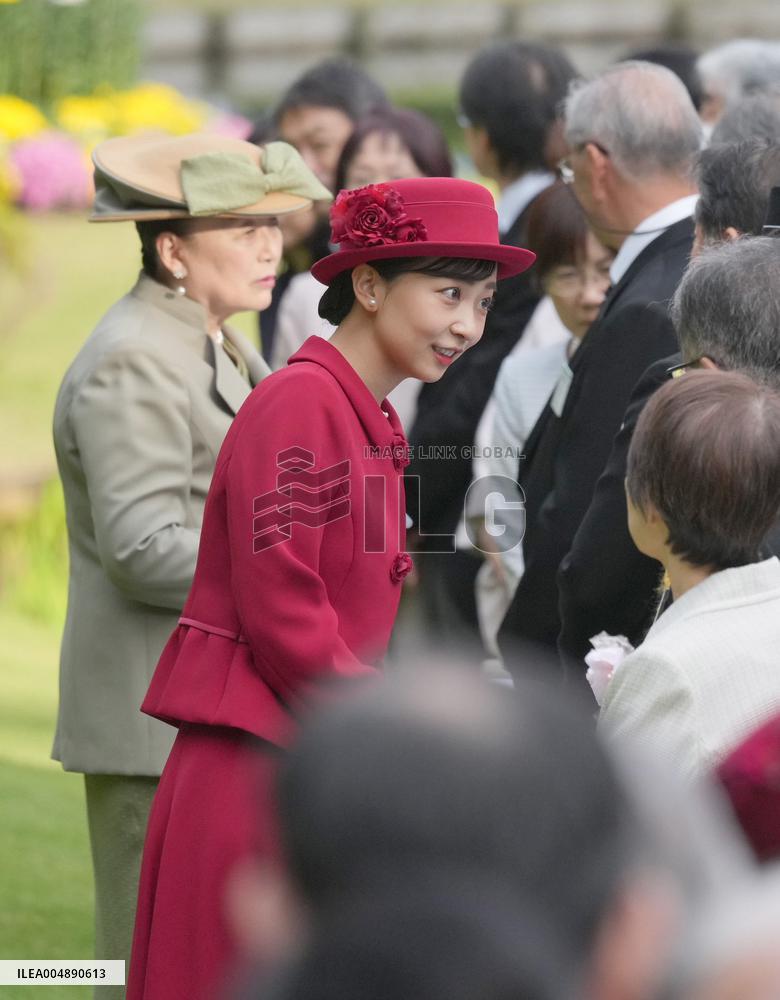 Japanese imperial garden party