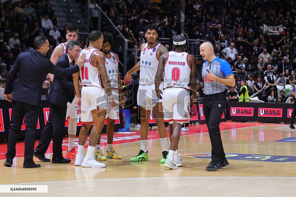 BASKET - Serie A - Virtus Olidata Bologna vs Una Hotels Reggio Emilia