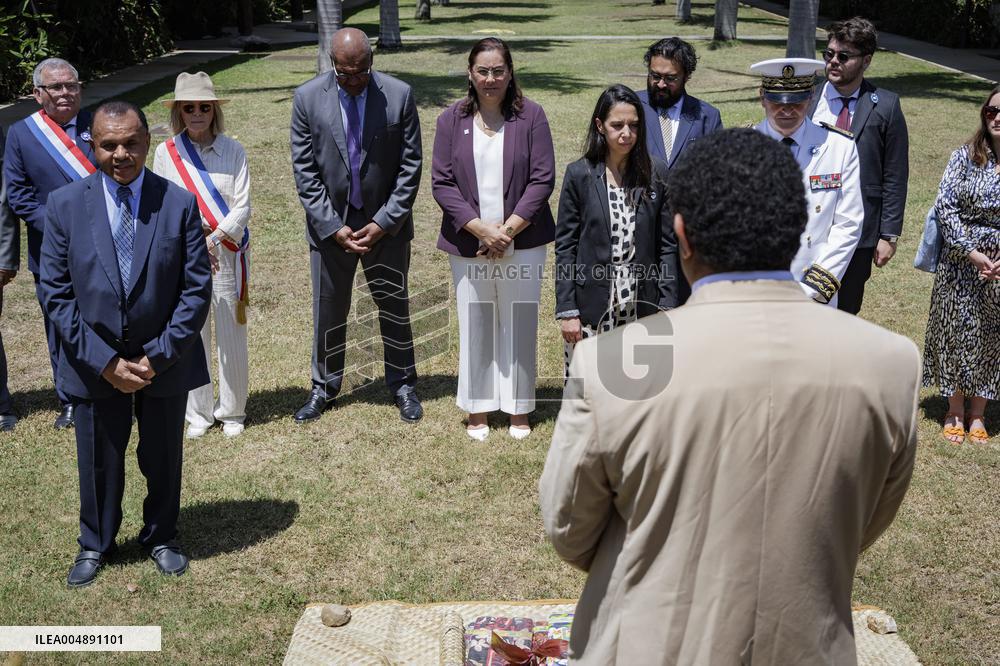 Naïma Moutchou Visit to New Caledonia