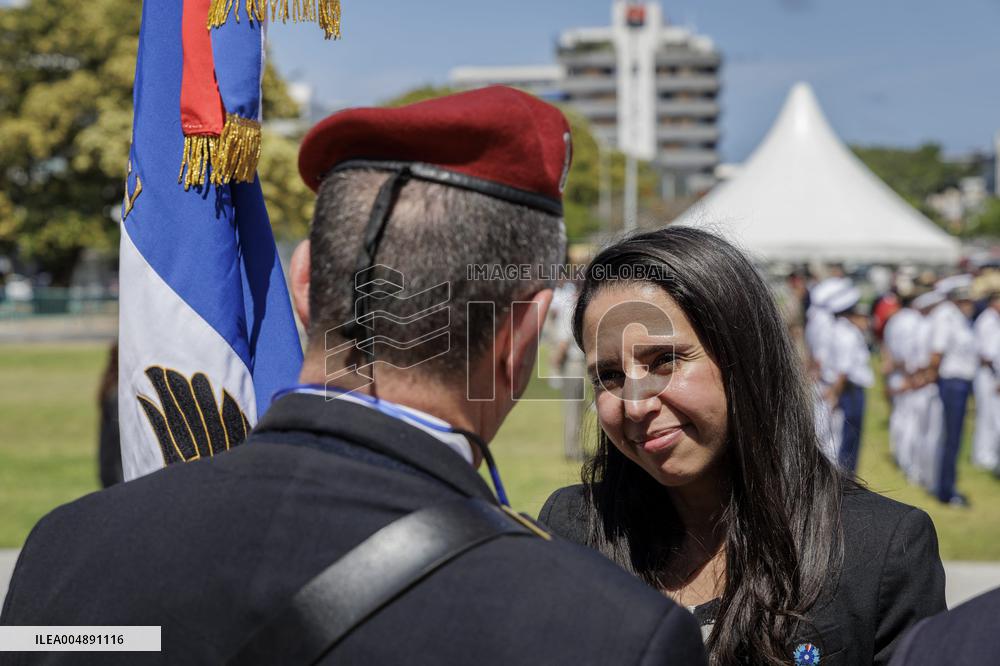 Naïma Moutchou Visit to New Caledonia