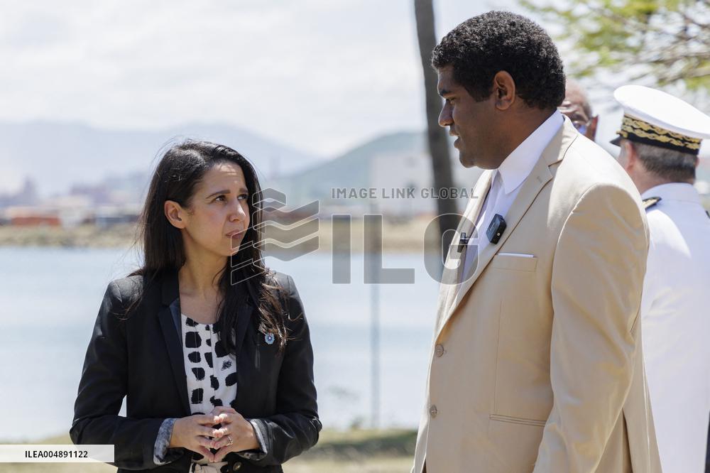 Naïma Moutchou Visit to New Caledonia