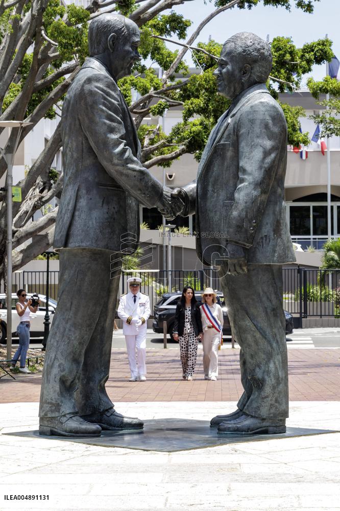 Naïma Moutchou Visit to New Caledonia