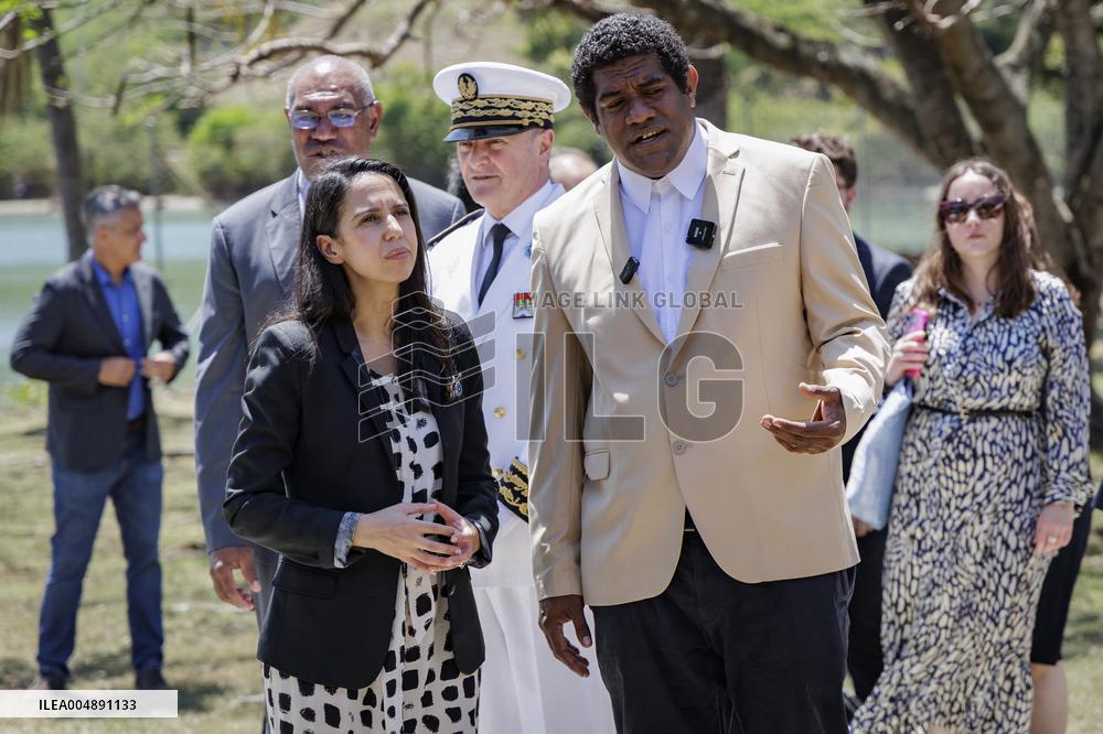 Naïma Moutchou Visit to New Caledonia