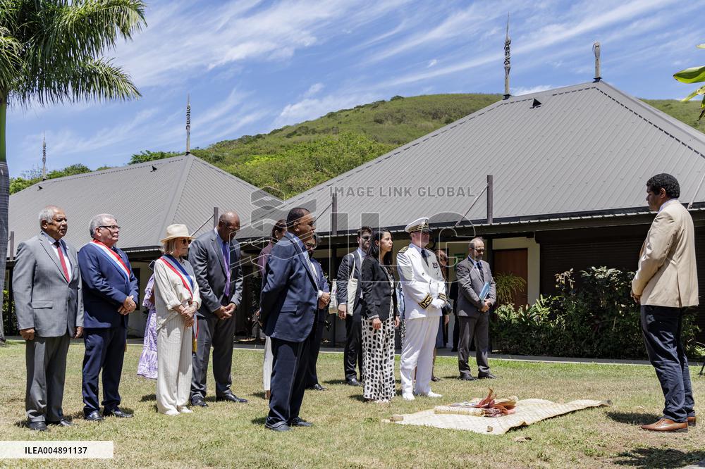 Naïma Moutchou Visit to New Caledonia