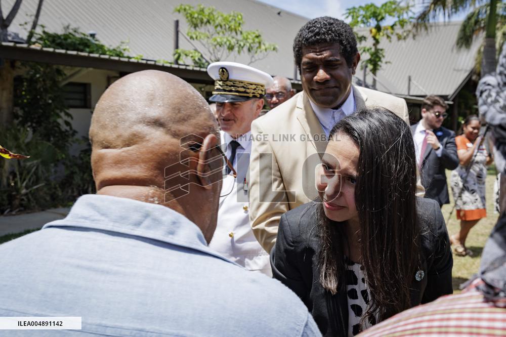 Naïma Moutchou Visit to New Caledonia