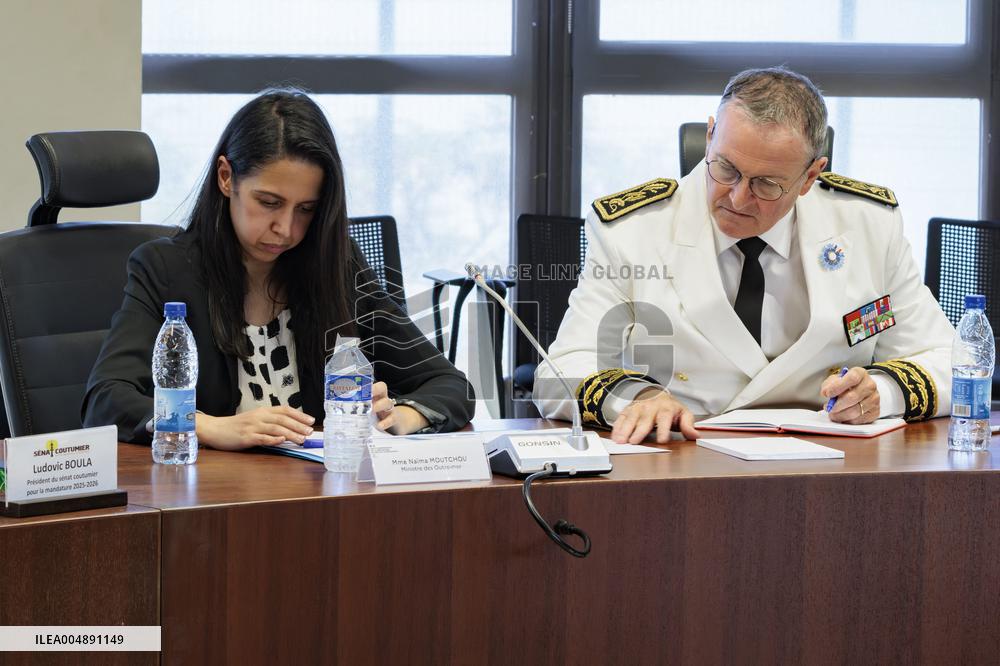 Naïma Moutchou Visit to New Caledonia