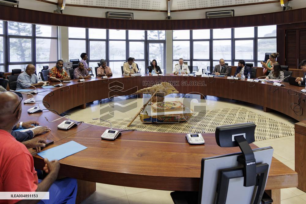 Naïma Moutchou Visit to New Caledonia