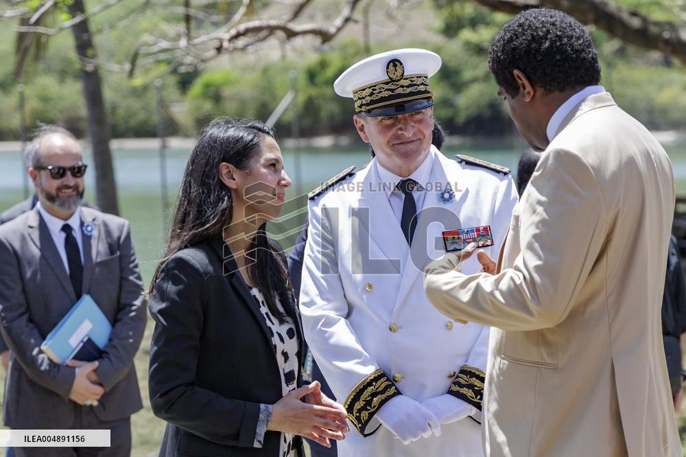 Naïma Moutchou Visit to New Caledonia