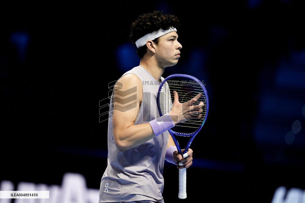 2025 Nitto ATP Finals -Ben Shelton v Alexander Zverev - Torino