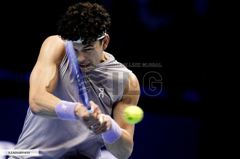 2025 Nitto ATP Finals -Ben Shelton v Alexander Zverev - Torino