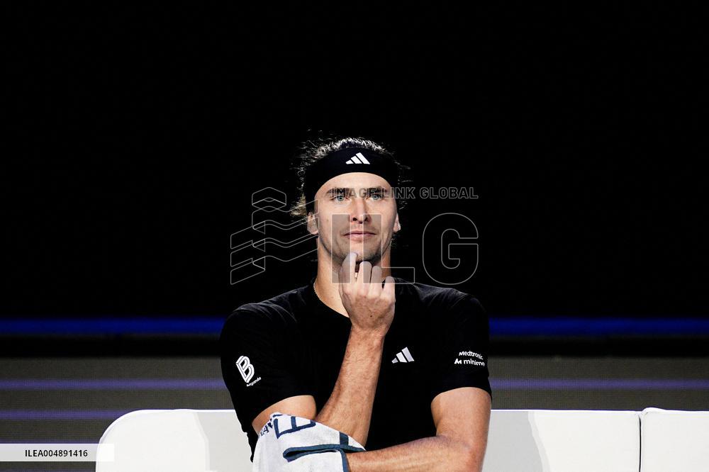 2025 Nitto ATP Finals -Ben Shelton v Alexander Zverev - Torino