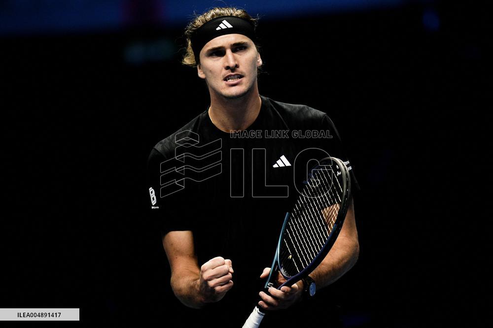 2025 Nitto ATP Finals -Ben Shelton v Alexander Zverev - Torino