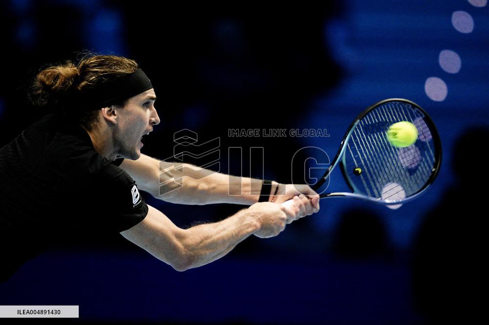 2025 Nitto ATP Finals -Ben Shelton v Alexander Zverev - Torino