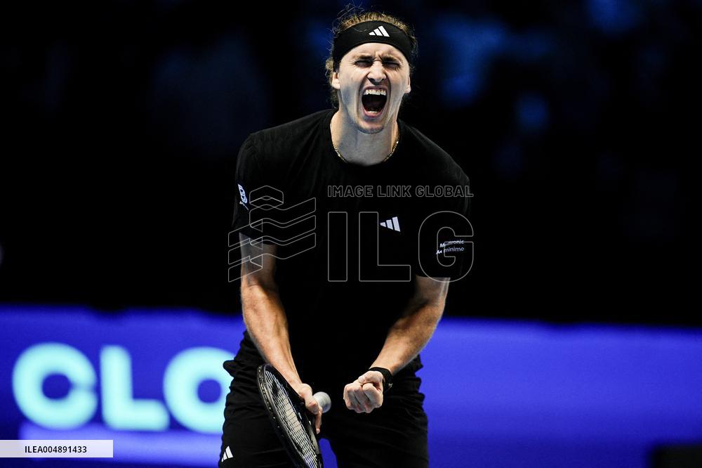 2025 Nitto ATP Finals -Ben Shelton v Alexander Zverev - Torino