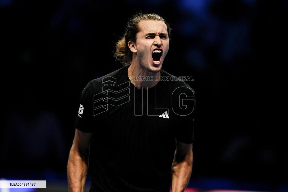 2025 Nitto ATP Finals -Ben Shelton v Alexander Zverev - Torino