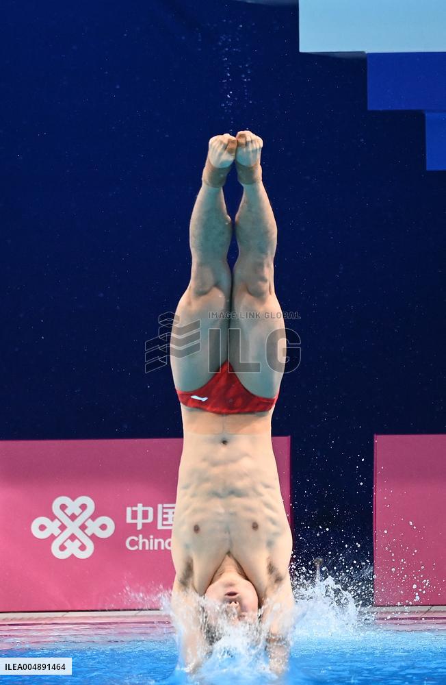 15th National Games - Men's 3M Springboard Final - China
