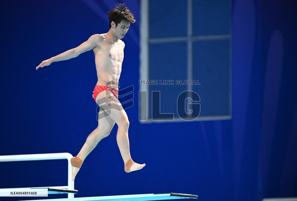 15th National Games - Men's 3M Springboard Final - China
