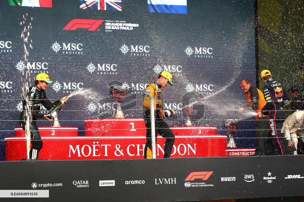 Formula 1 MSC Cruises Grande Premio de Sao Paulo 2025 - Podium