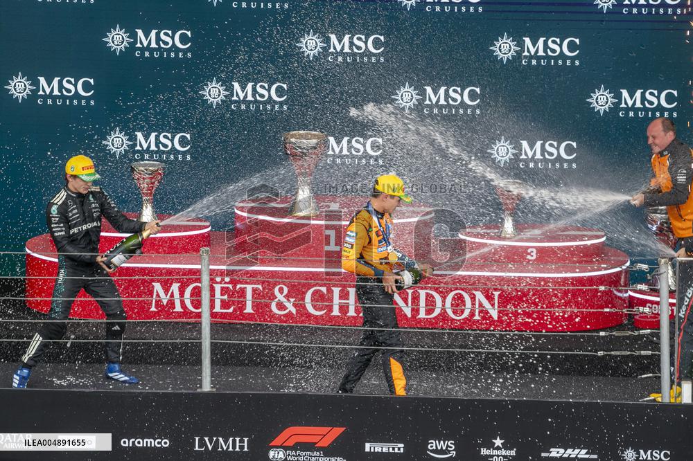 Formula 1 MSC Cruises Grande Premio de Sao Paulo 2025 - Podium