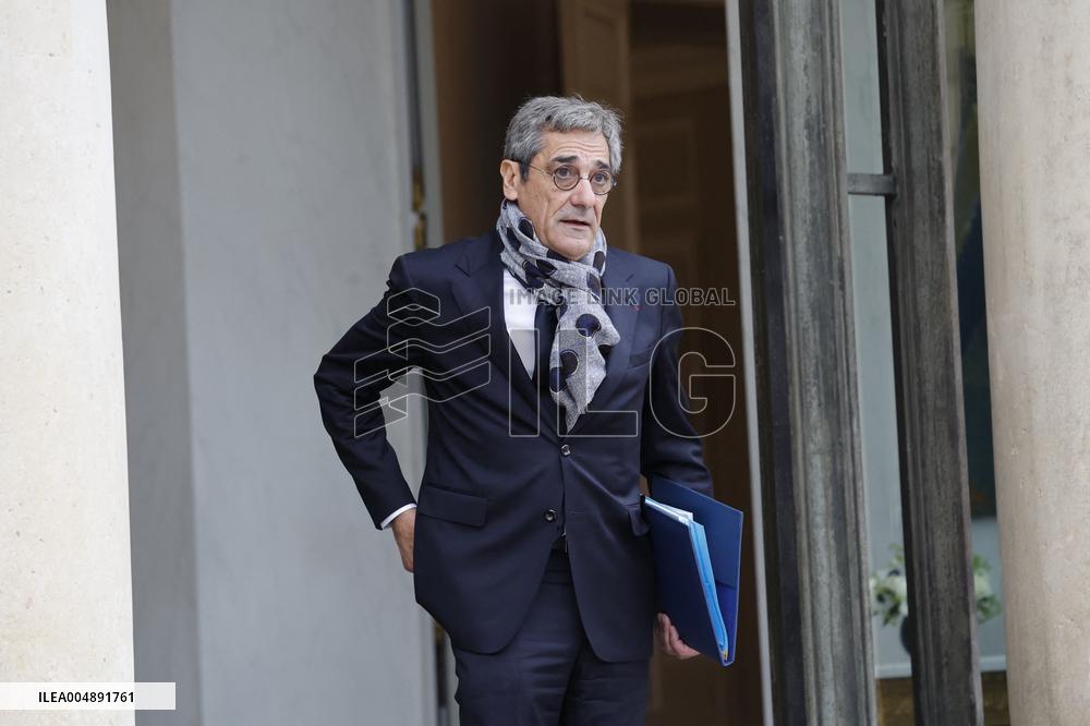 French Weekly Cabinet meeting in Paris - France