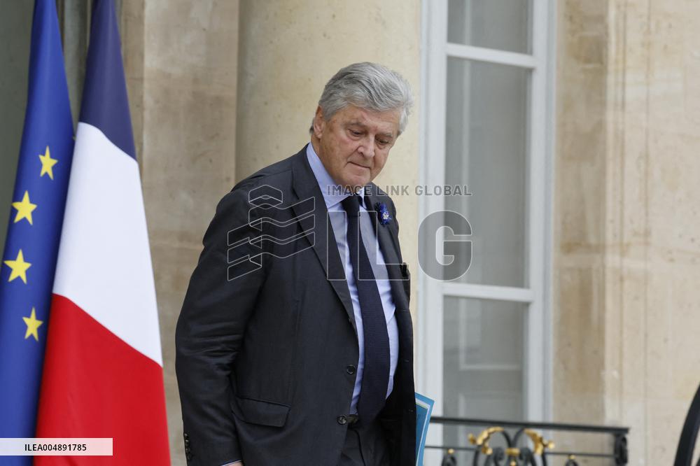 French Weekly Cabinet meeting in Paris - France