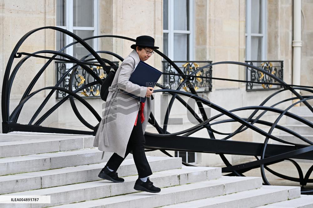 French Weekly Cabinet Meeting - Paris