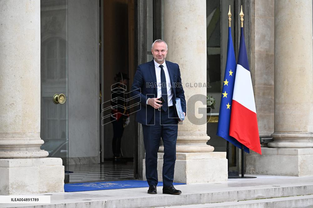 French Weekly Cabinet Meeting - Paris