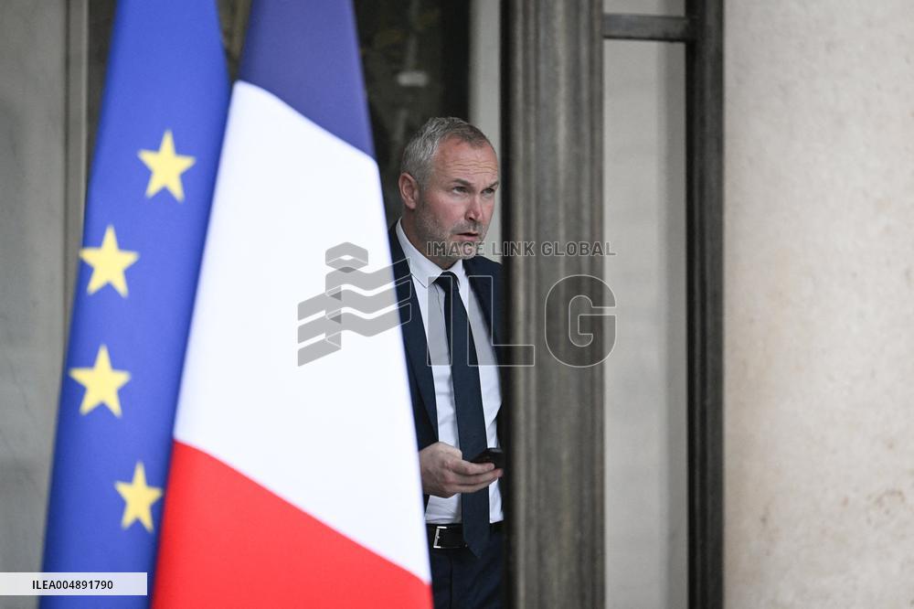 French Weekly Cabinet Meeting - Paris