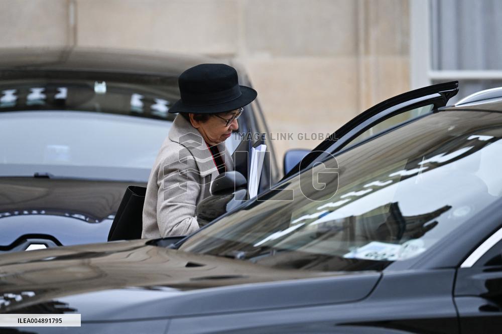 French Weekly Cabinet Meeting - Paris